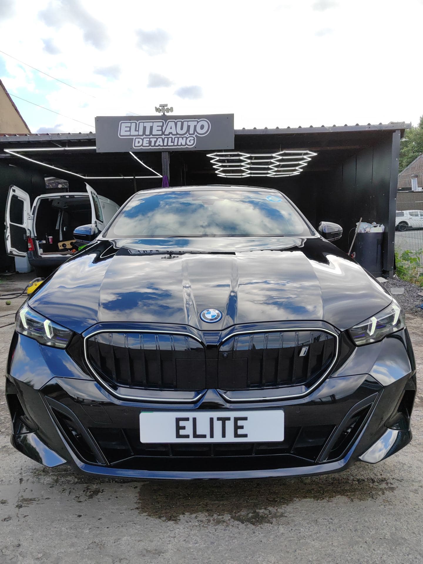 BMW i5 after detailing