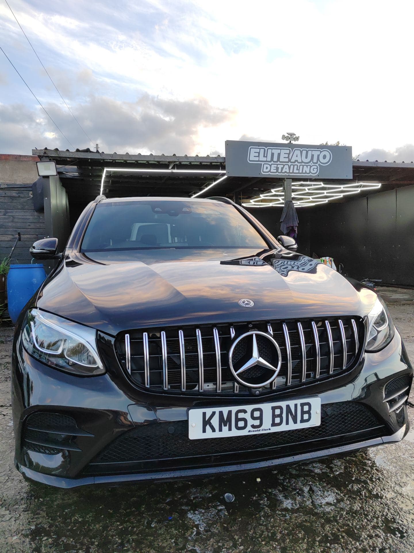 Mercedes GLC after detailing