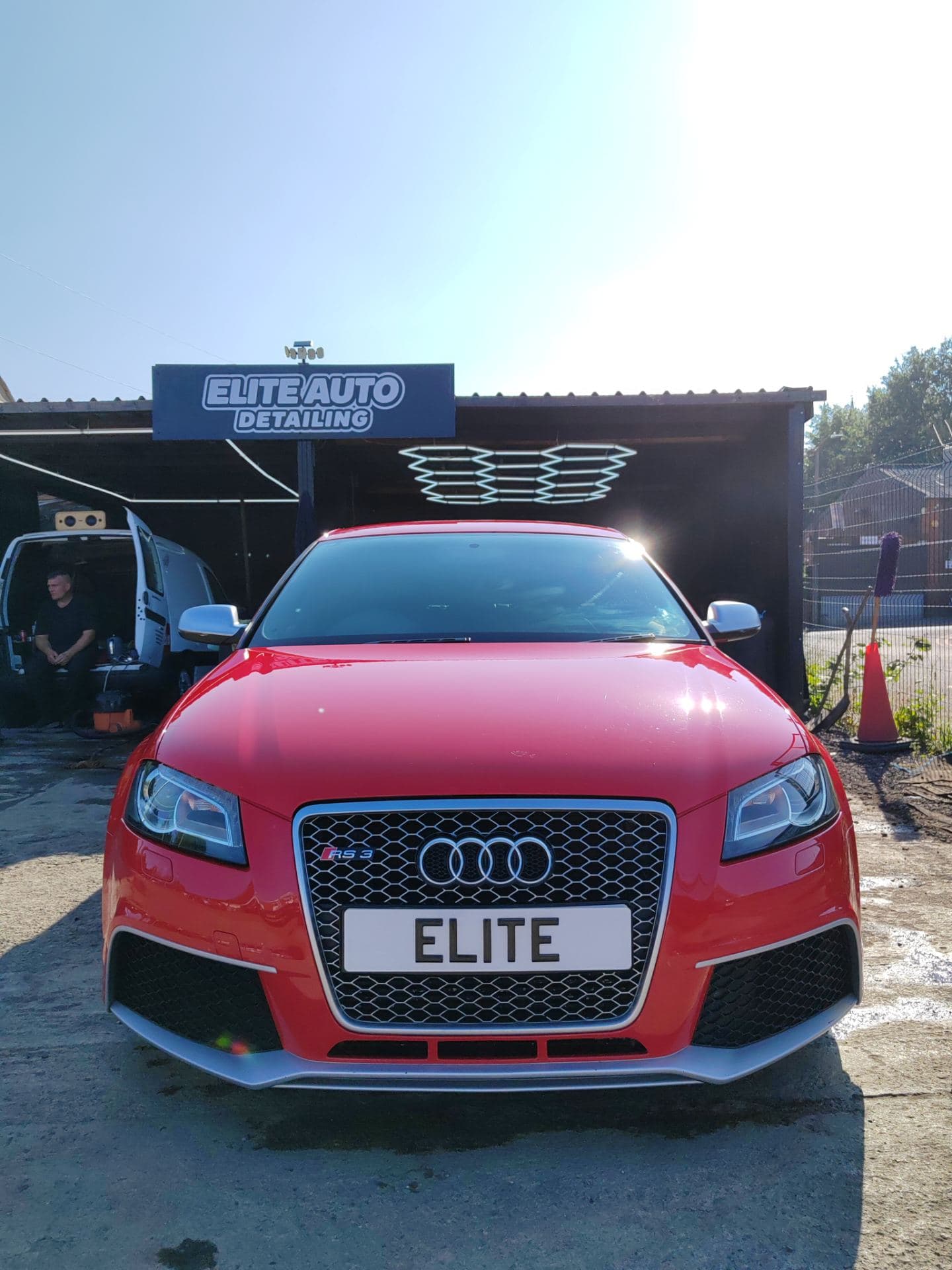 Audi RS3 after detailing