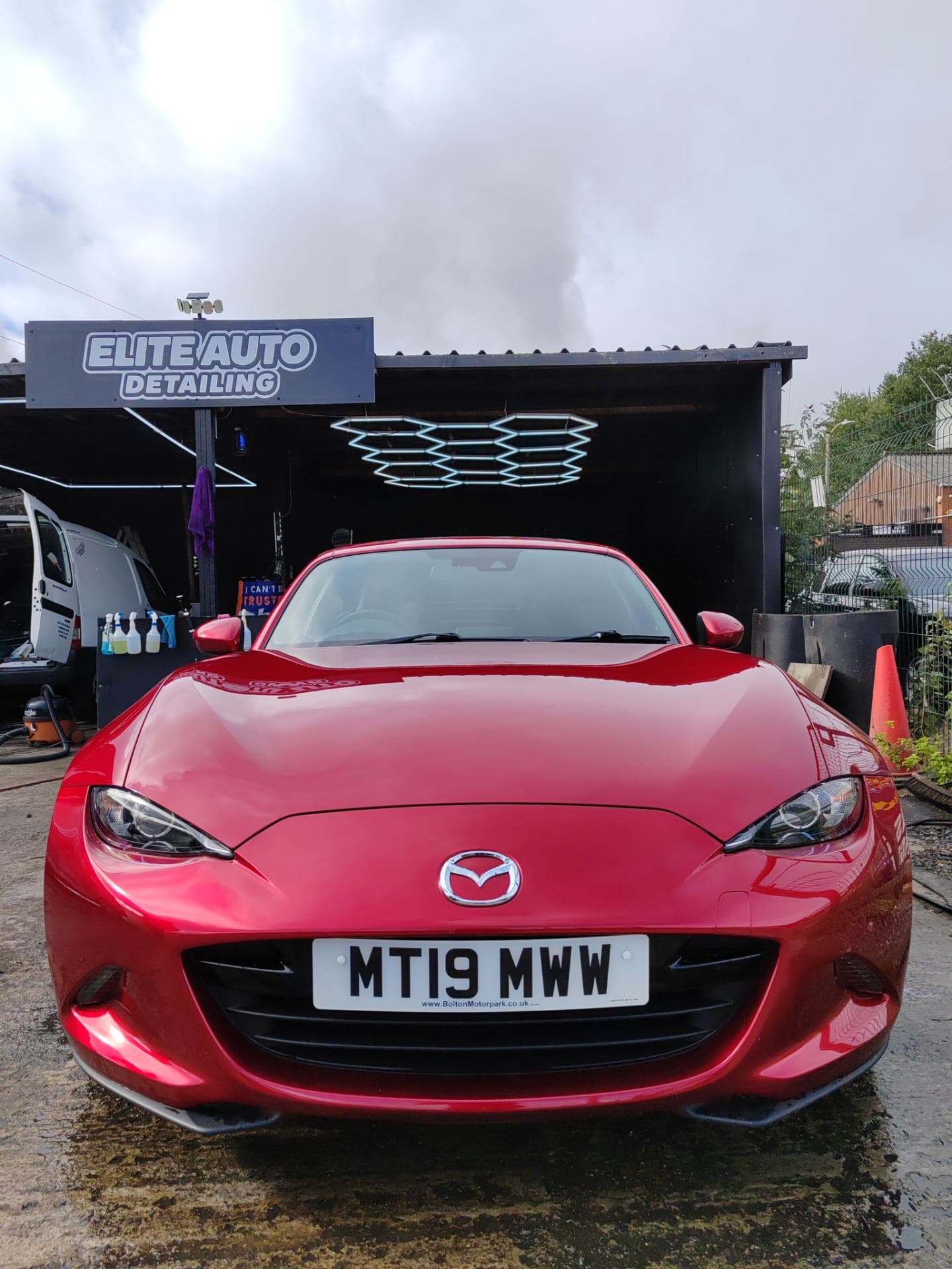 Mazda MX5 after detailing