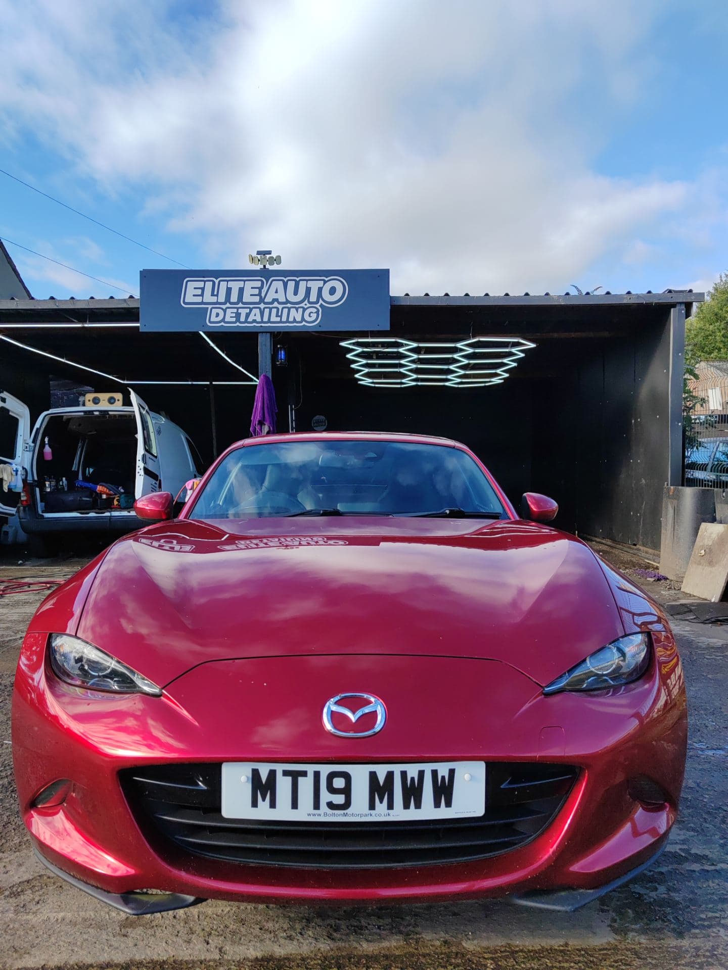 Mazda MX5 before detailing